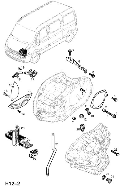 Pk6 manual transmission ()