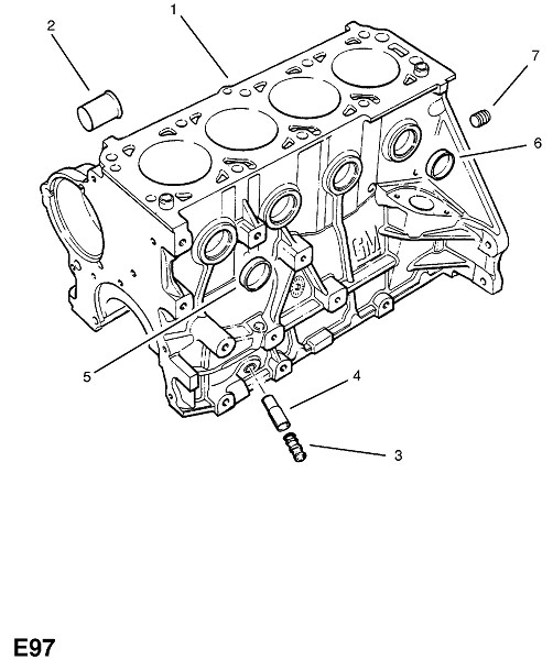 20xe,c20xe бензиновые двигатели (Двигатель и сцепление)