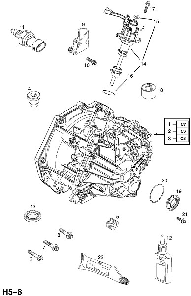 Трансмиссия ручного управления m32 (Трансмиссия)