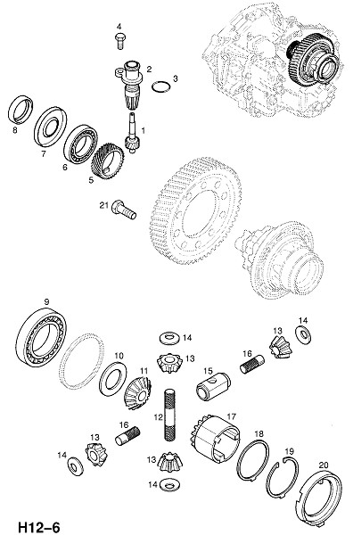 Pk6 manual transmission ()