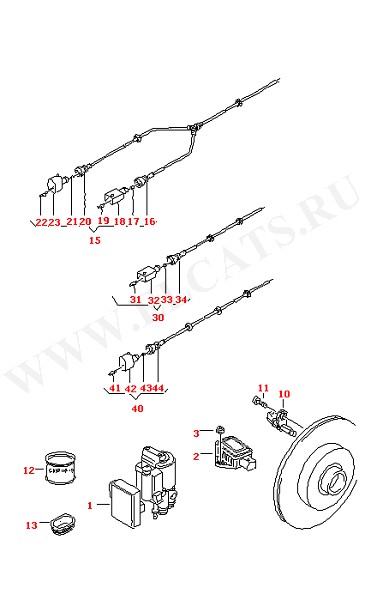 Электронный блок управления АБС Датчик ускорения Электропроводка датчика скорости (Электрика)